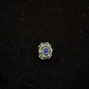 Pandora 790580SA Rare Retired BIRTHDAY BLOOMS September Sapphire Bead Charm FZZ